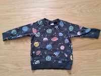 Sweatshirt Pullover H&M Gr. 80 Weltall Planeten Rakete Nordrhein-Westfalen - Bünde Vorschau