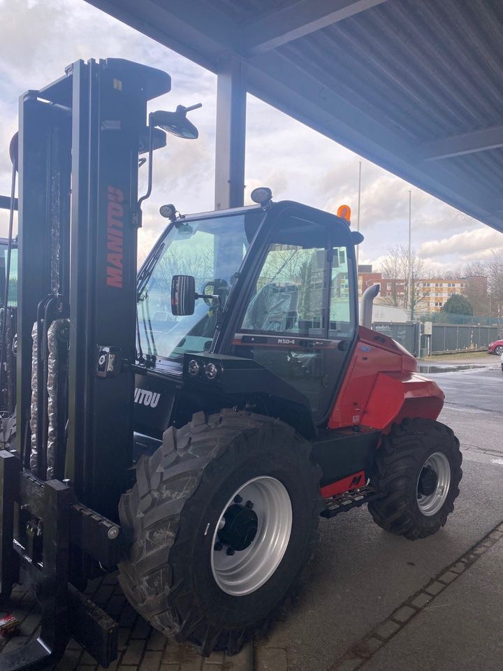 Manitou Geländestapler Gabelstapler Allradstapler Typ M50-4 in Essen