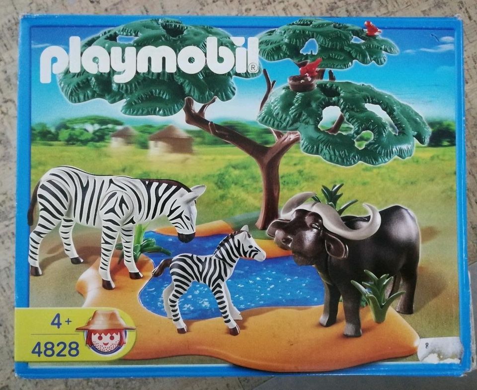 Playmobil 4828 Kaffernbüffel mit Zebras in Rheine