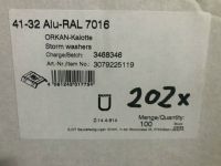 Sonderpreis 202 Stück EJOT Orkan Kalotte 41-32 ALU-RAL 7016 Niedersachsen - Bad Iburg Vorschau