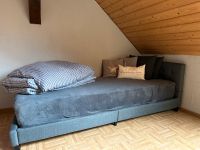 neuwertiges Gästebett mit 90cm Lattenrost, Matratze, Topper Hessen - Homberg (Efze) Vorschau