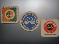 3 x Schwanen-Bräu Gross-Umstadt Bierdeckel. 1975 aufgelassen. Hessen - Wiesbaden Vorschau