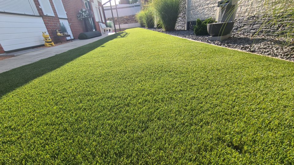 ✔️Kunstrasen Garten Balkon Terrasse verlegen Landscaping Unterbau in Darmstadt