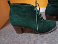 Pumps, Schuhe, Größe 40, dunkelgrün, Marco Tozzi, Schnürschuhe Nordrhein-Westfalen - Hopsten Vorschau