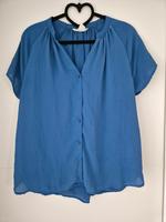 H&M Sommerbluse in Blau, Gr. 38 – locker, luftig, zeitlos Berlin - Charlottenburg Vorschau