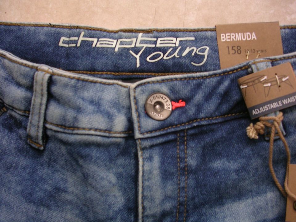 kurze Jeans Jeansshorts Bermudas Shorts 158 H&M Chapter Young in Ispringen