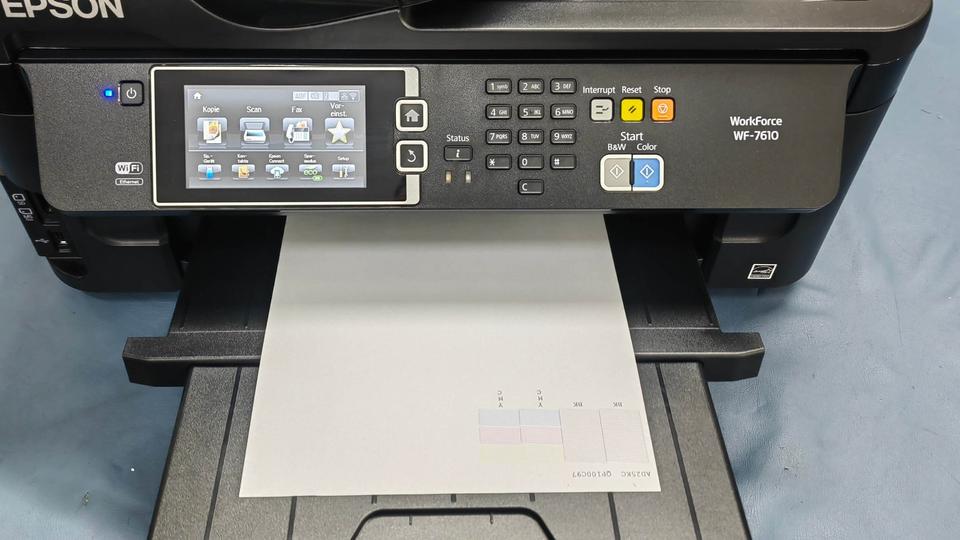 Epson WF-7610 - funktionsfähig - A3 Drucker, Scanner, Kopierer in Fürstenfeldbruck