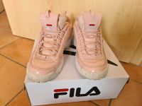 FILA Disruptor pink Sneaker Schuhe weiß rosa Gr 6,5 glänzend lack Bayern - Mömbris Vorschau