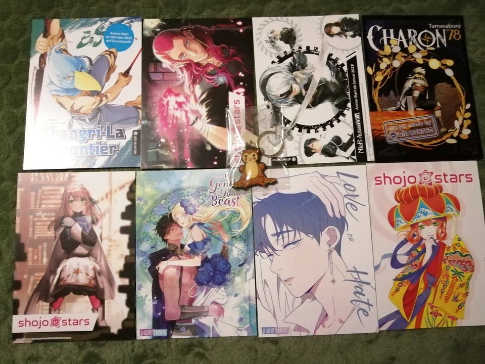 Merchandise, Postkarten Manga/Anime in Berlin