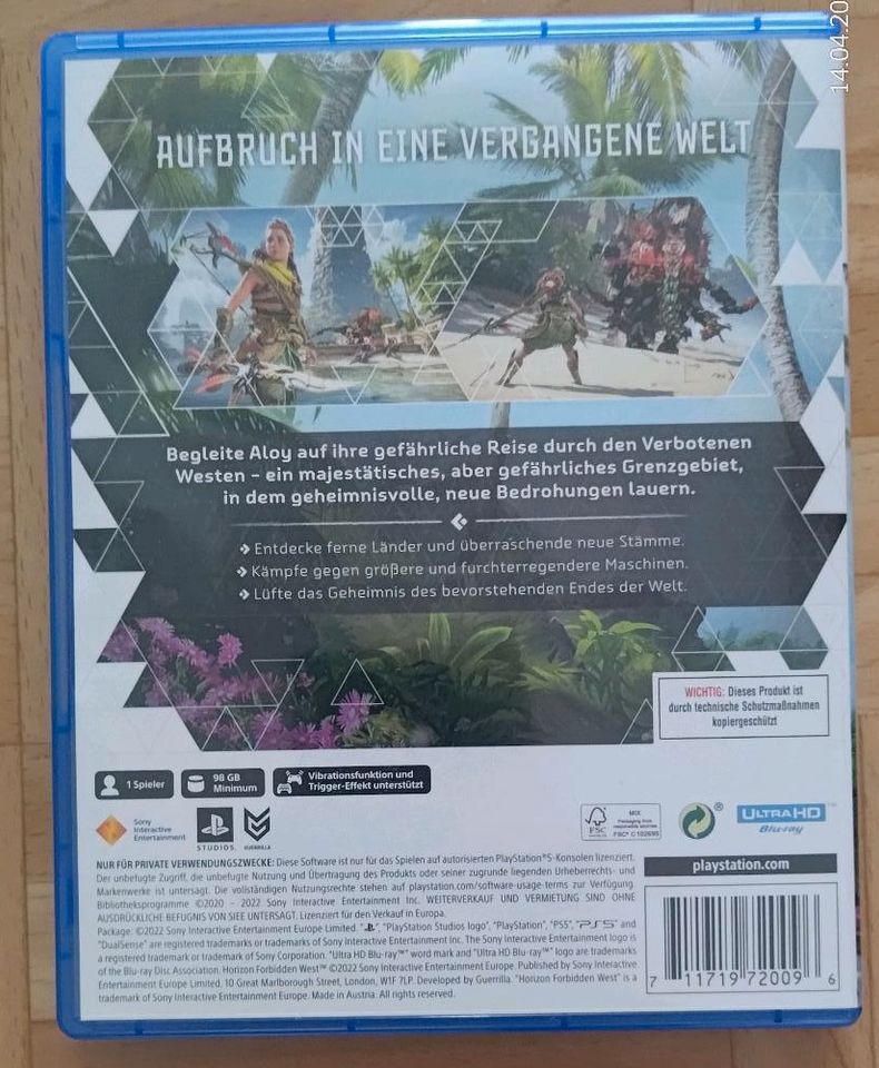 Horizon Forbidden West  für PS 5 in Wolfenbüttel