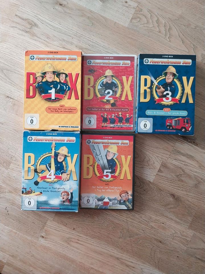 Feuerwehrmann sam  DVD Box in Münster