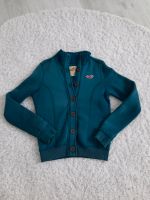 Hollister Strickjacke jacke gr. M Petrol Sachsen-Anhalt - Weißenfels Vorschau