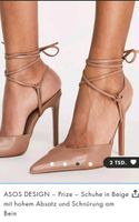 Neue Pumps mit Schnüre Asos Designs High Heels Sandalen boho Bayern - Gessertshausen Vorschau