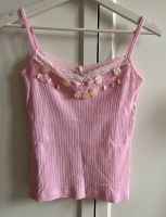 Vintage Tuzzi Viskose Top Shirt Cute Coquette Sommer Strand Sachsen-Anhalt - Annaburg Vorschau