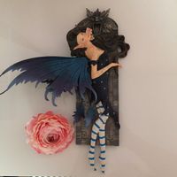 Elfe Nightfairies Wandhänger Deko Sammelfigur Baden-Württemberg - Donaueschingen Vorschau