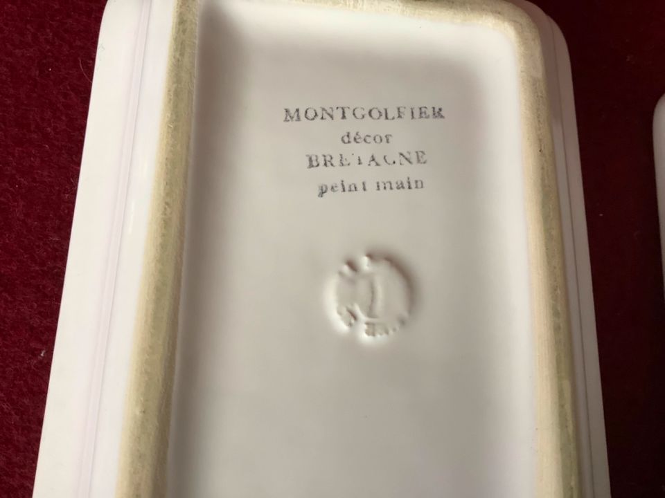 Wunderschöne Butterdose Aus Erbschaft / Montgolfier Décor in Frankfurt am Main