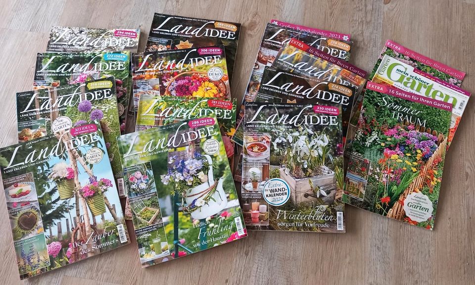 12 Landidee Zeitschriften plus Mein Schöner Garten in Hamburg