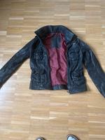 Damen Lederjacke schwarz Superdry Altona - Hamburg Ottensen Vorschau