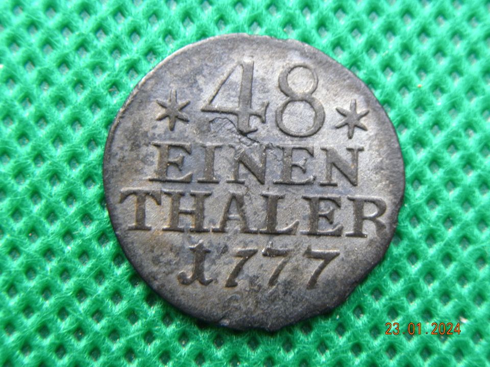 48 Einen Taler 1777 ss,Preussen in Salzwedel