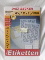 Data Becker - Etiketten 23 Blatt Düsseldorf - Lichtenbroich Vorschau