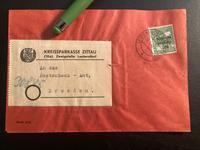 1949 Postscheck v. Sparkasse Zittau Leutersdorf n. Dresden SBZ OL Brandenburg - Frankfurt (Oder) Vorschau