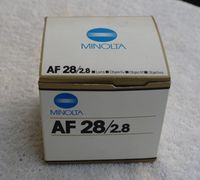 Minolta AF 28 mm 1:2.8 (22) mit OVP Bayern - Straubing Vorschau