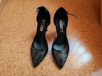 High Heels, Tamaris, 40, schwarz, silber Bayern - Hof (Saale) Vorschau