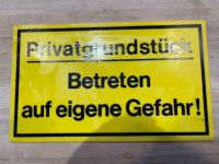 Schild " Privatgrundstück" Rodenkirchen - Sürth Vorschau