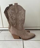 Cowboy Stiefel Boots Damen Gr.37 Neu ungetragen beige braun Nordrhein-Westfalen - Senden Vorschau