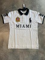 Weißes Miami Ralph Lauren Polo in Größe M mit Etikett Gröpelingen - Oslebshausen Vorschau