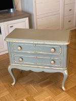 Chippendale Kommode shabby chic, verziert mit Blattgold Bayern - Arnstein Vorschau