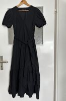 Midikleid Damenbekleidung neu xs 34 schwarz Kleid mit kurzen Ärme Nordrhein-Westfalen - Leverkusen Vorschau