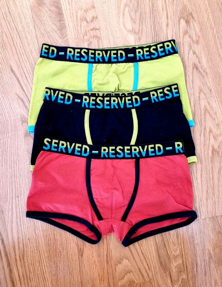 Reserved Boxershorts 3er Jungs in Altenburg