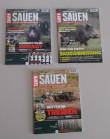 Zeitschrift Sauen ,  3 Ausgaben von 2017 / 2018 Brandenburg - Ruhland Vorschau