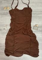 Braunes Figurbetontes Kleid Baden-Württemberg - Allensbach Vorschau