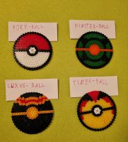 Pokemon Pokeball Untersetzer Set  handgemacht Weihnachtsgeschenk Baden-Württemberg - Dossenheim Vorschau