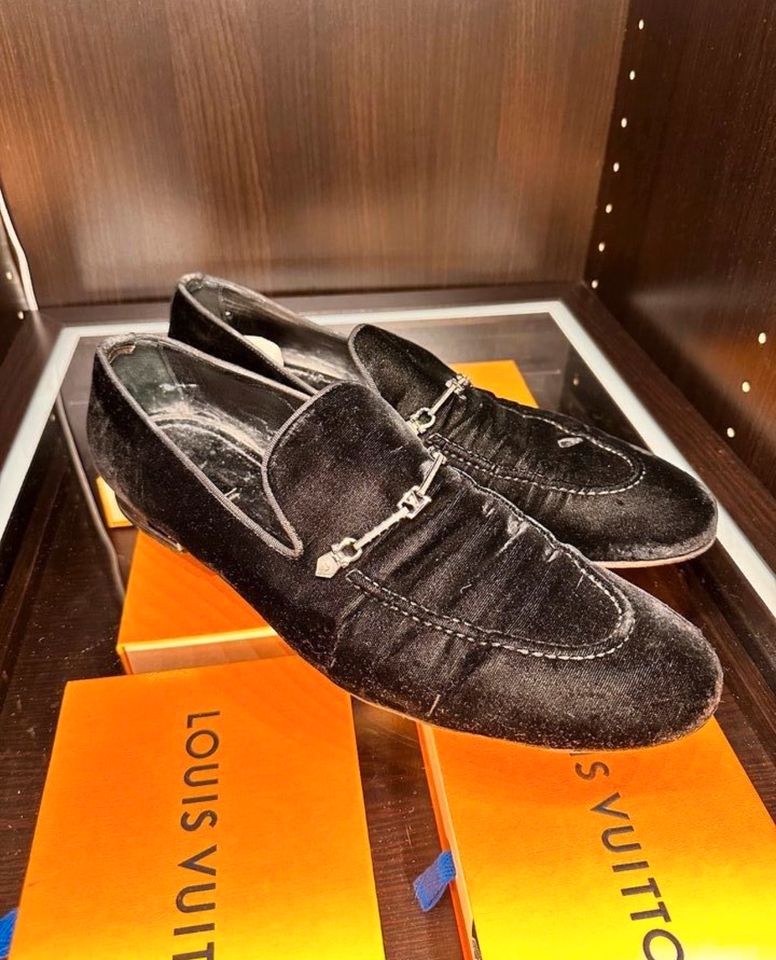 Louis Vuitton Mokassins Sneaker Schuhe Größe 46 in Berlin - Grunewald