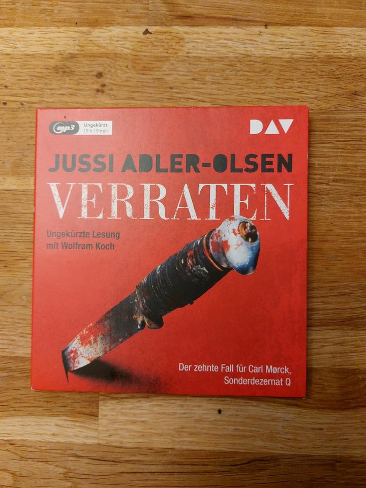 Jussi Adler Olsen "Verraten" MP3 Hörbuch ungekürzt *wie neu* in Jestetten