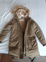 Tommy Hilfiger Wintermantel beige/olive, Größe S Sachsen-Anhalt - Magdeburg Vorschau