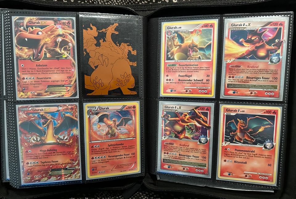 Pokémon Sammlung GLURAK/Charizard in Herten