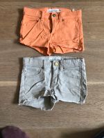 Kinder Mädchen Simmer Jeans Shorts Hosen H&M 116 orange grau TOP Bayern - Landshut Vorschau