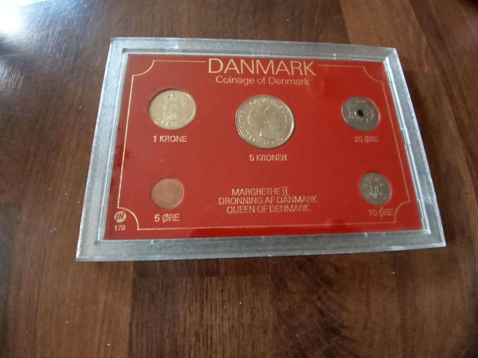 Dänemark Münze von 1975, Unbenutzt, Queen of Danmark in Ludwigsau