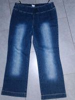 Dunkelblaue Jeans mit Gummibund Gr. 23 (Gr. 46 kurz) Bayern - Konzell Vorschau