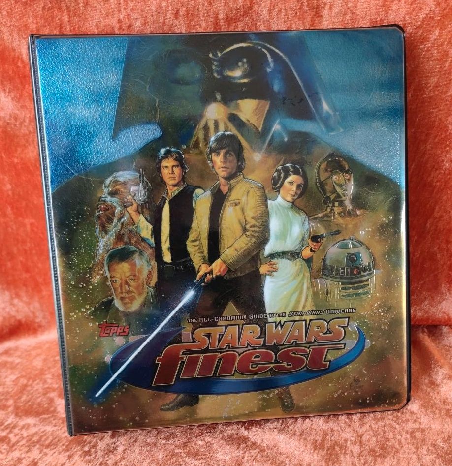 Star Wars finest Sammelkartenordner - Binder von topps in Wülfrath