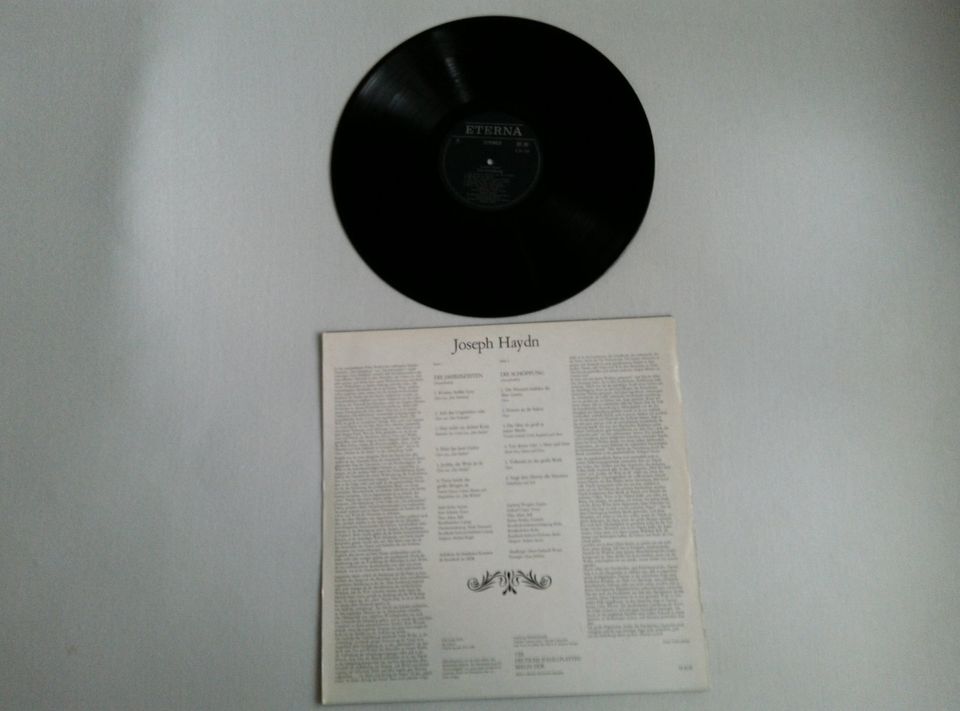 Vinyl LP J. Haydn "Die Jahreszeiten/Die Schöpfung" Eterna 826339 in Leipzig