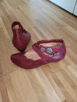 hochwertige Leder Schuhe Klett weinrot Think! 36 w. Neu Neuhausen-Nymphenburg - Neuhausen Vorschau