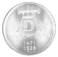 5 DM Silber Gedenkmünze Albrecht Dürer 1971 Baden-Württemberg - Gärtringen Vorschau