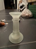 Kerzenständer Glas weiß Milchglas für Stielkerze Baden-Württemberg - Mögglingen Vorschau