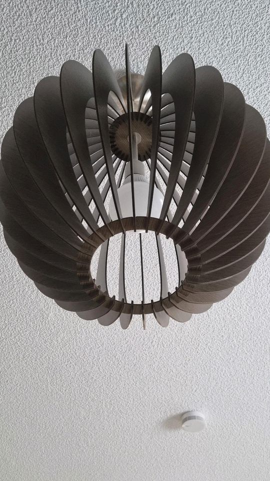 Wohnzimmerlampe, Flur- Deckenlampe Hängelampe Cossano Kugel Braun in Pössneck