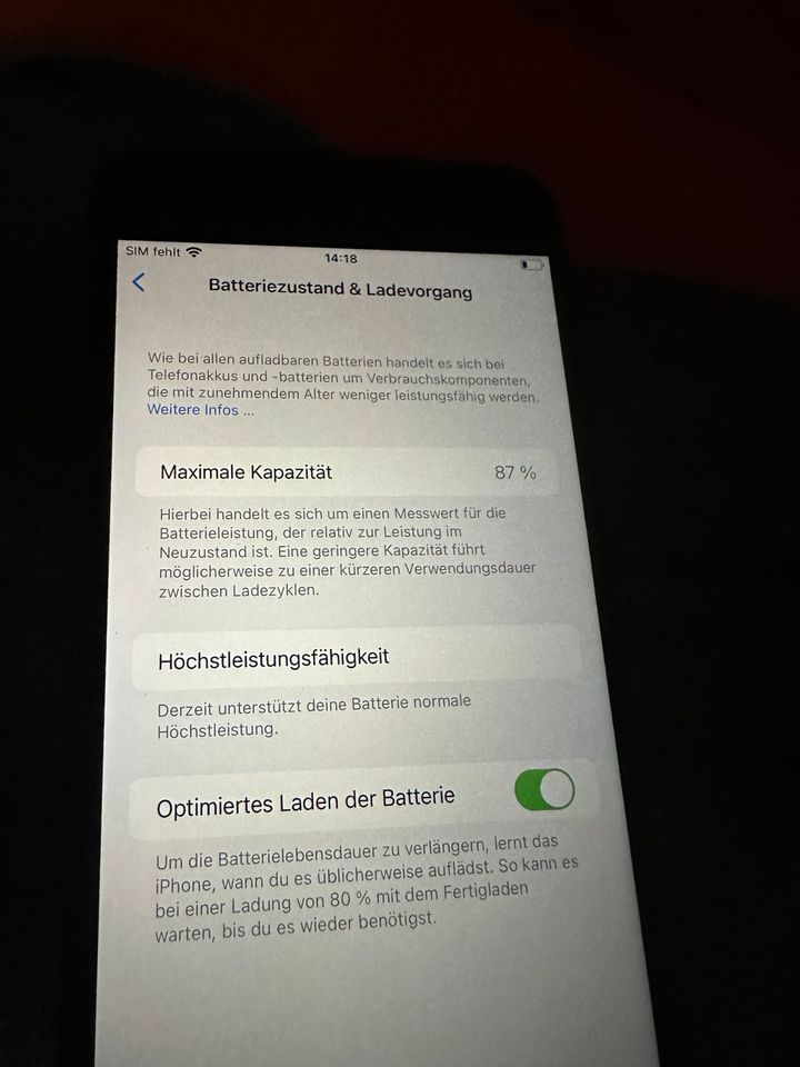 iPhone 8 Plus 256 gb zu verkaufen in Norderstedt